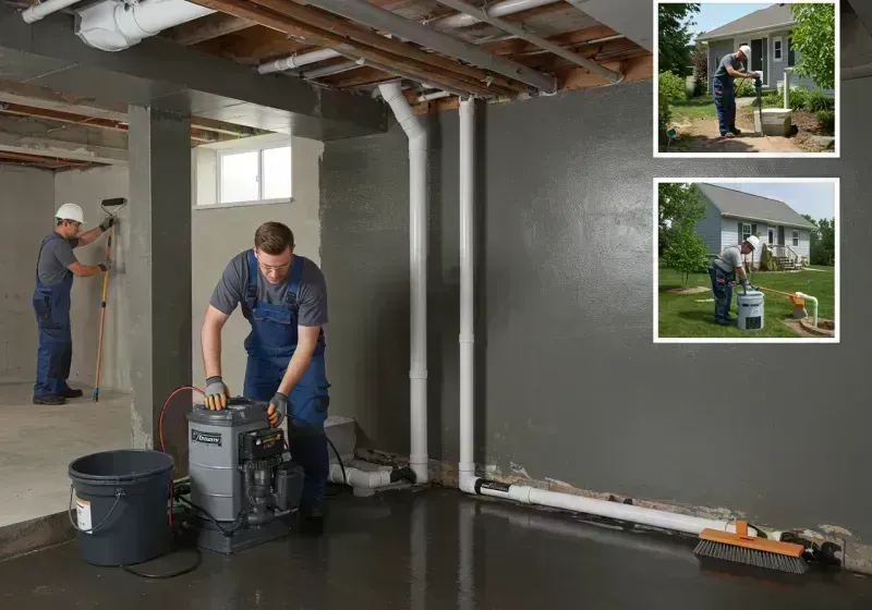 Basement Waterproofing and Flood Prevention process in Midway, KY